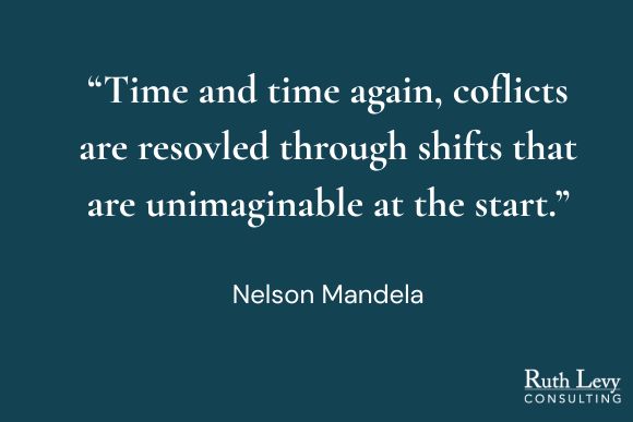Such is the nature of Restorative Mediations